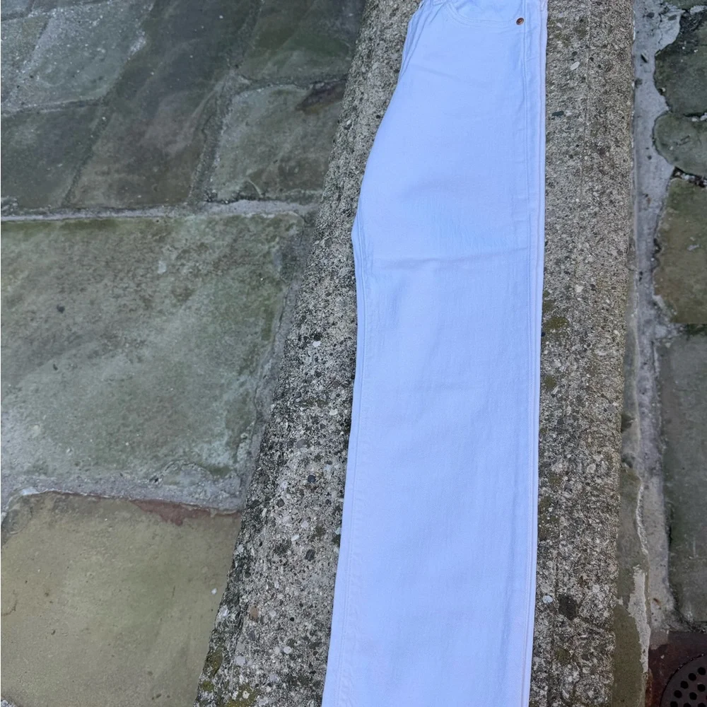 Ralph Lauren Classic White Denim Size 25 - Picture 5 of 7